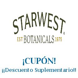 Logo de la tienda Starwest Botanicals con cupones de descuento