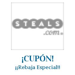 Logo de la tienda Steals con cupones de descuento