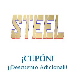 Logo de la tienda Steel Supplements con cupones de descuento