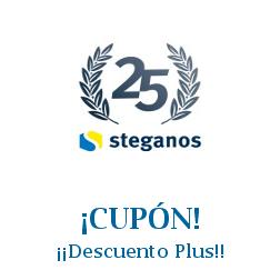 Logo de la tienda Steganos con cupones de descuento