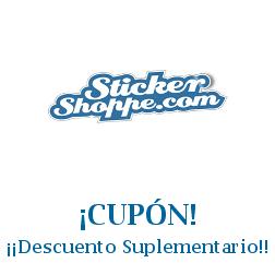 Logo de la tienda Sticker Shoppe con cupones de descuento