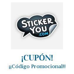 Logo de la tienda StickerYou con cupones de descuento