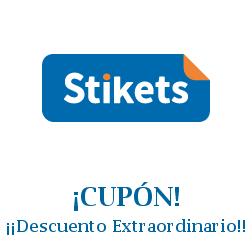 Logo de la tienda Stikets con cupones de descuento