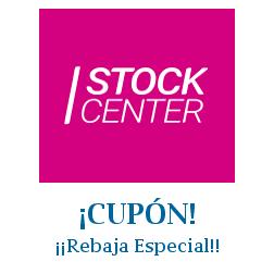 Logo de la tienda Stock Center con cupones de descuento