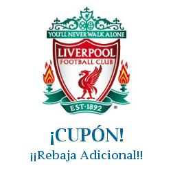 Logo de la tienda Store Liverpool FC con cupones de descuento