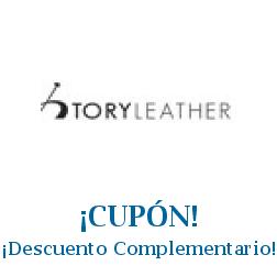 Logo de la tienda Story Leather con cupones de descuento