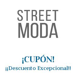 Logo de la tienda Street Moda con cupones de descuento