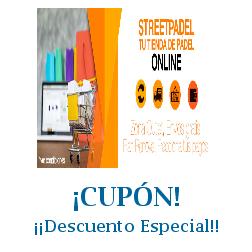 Logo de la tienda Street padel con cupones de descuento