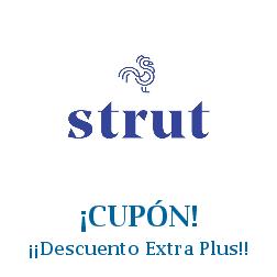 Logo de la tienda Strut Health con cupones de descuento