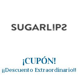 Logo de la tienda Sugarlips con cupones de descuento