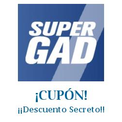 Logo de la tienda Supergad con cupones de descuento