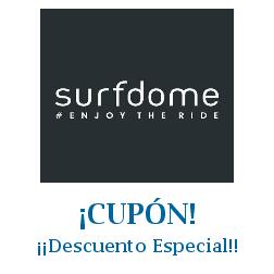 Logo de la tienda Surfdome con cupones de descuento