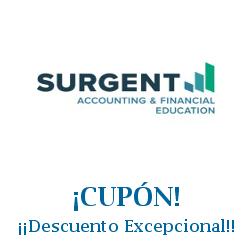 Logo de la tienda Surgent con cupones de descuento