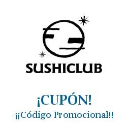 Logo de la tienda Sushi club con cupones de descuento