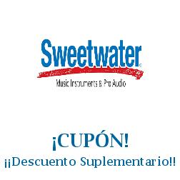 Logo de la tienda Sweetwater con cupones de descuento