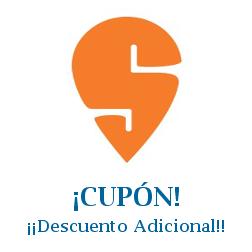 Logo de la tienda Swiggy con cupones de descuento
