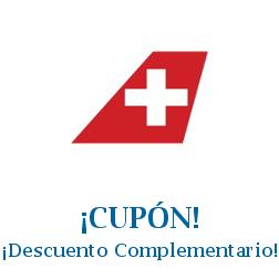 Logo de la tienda Swiss Air con cupones de descuento