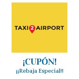 Logo de la tienda Taxi 2 Airport con cupones de descuento