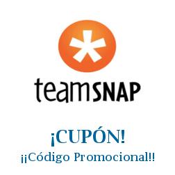 Logo de la tienda TeamSnap con cupones de descuento