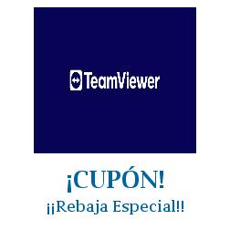 Logo de la tienda TeamViewer con cupones de descuento