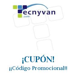 Logo de la tienda Tecnyvan con cupones de descuento