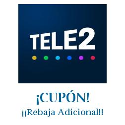 Logo de la tienda Tele2 con cupones de descuento