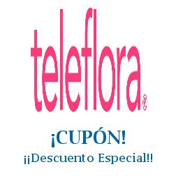 Logo de la tienda Teleflora con cupones de descuento