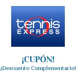 Logo de la tienda Tennis Express con cupones de descuento