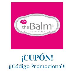 Logo de la tienda The Balm Cosmetics con cupones de descuento