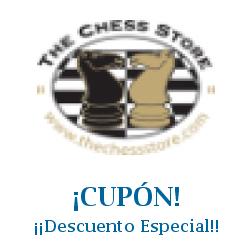 Logo de la tienda The Chess Store con cupones de descuento