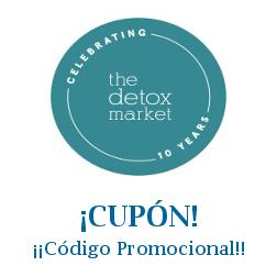 Logo de la tienda The Detox Market con cupones de descuento