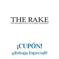 Logo de la tienda The Rake con cupones de descuento