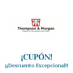 Logo de la tienda Thompson & Morgan con cupones de descuento