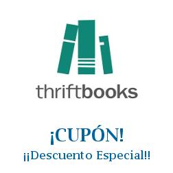 Logo de la tienda Thrift Books con cupones de descuento