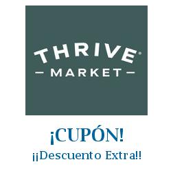 Logo de la tienda Thrive Market con cupones de descuento