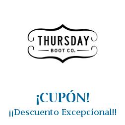 Logo de la tienda Thursday Boot con cupones de descuento