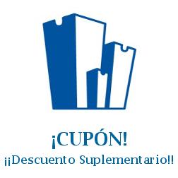 Logo de la tienda Ticket City con cupones de descuento