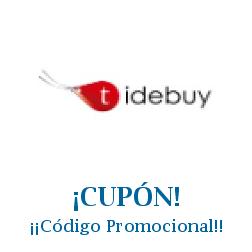 Logo de la tienda TideBuy con cupones de descuento