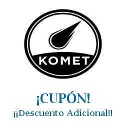 Logo de la tienda Tienda Komet con cupones de descuento