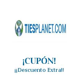 Logo de la tienda TiesPlanet con cupones de descuento