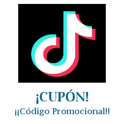 Logo de la tienda TikTok Business con cupones de descuento