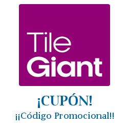 Logo de la tienda Tile Giant con cupones de descuento