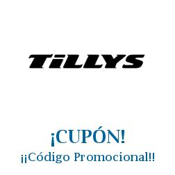 Logo de la tienda Tillys con cupones de descuento