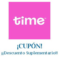 Logo de la tienda Time MY con cupones de descuento