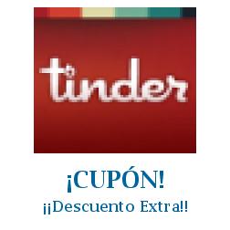 Logo de la tienda Tinder con cupones de descuento