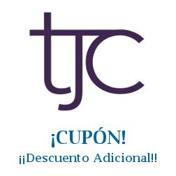 Logo de la tienda TJC con cupones de descuento