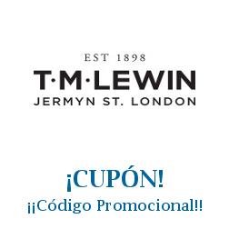 Logo de la tienda TM Lewin con cupones de descuento