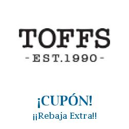 Logo de la tienda TOFFS con cupones de descuento