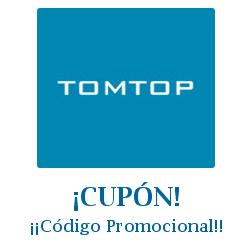 Logo de la tienda TomTop con cupones de descuento
