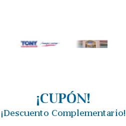 Logo de la tienda Tony con cupones de descuento